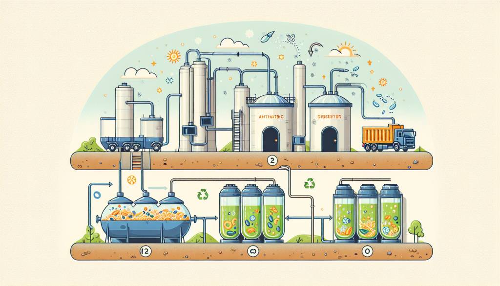 Méthanisation à la loupe : le processus qui convertit les déchets en énergie