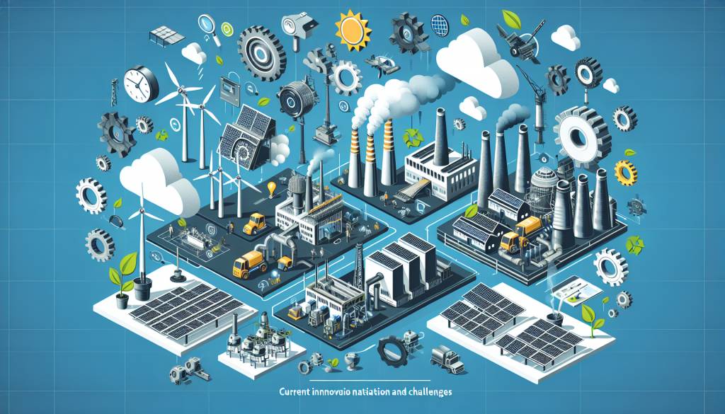 La Décarbonation de l’Industrie: Innovations et Défis Actuels